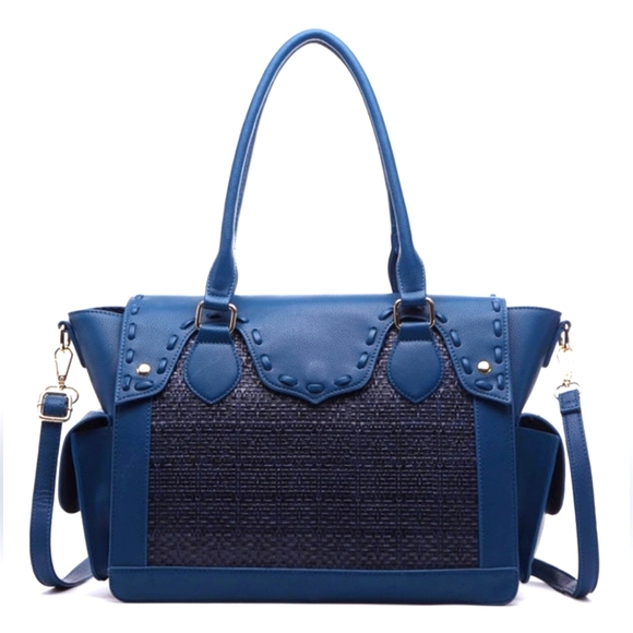 Pink Haley Handbags - 🆕️Pink Haley Classic Satchel || Blue💖